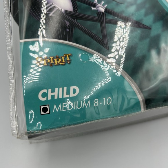 Spirit Halloween The Nightmare Before Christmas Skellington Costume Child M 8-10 - Picture 4 of 4